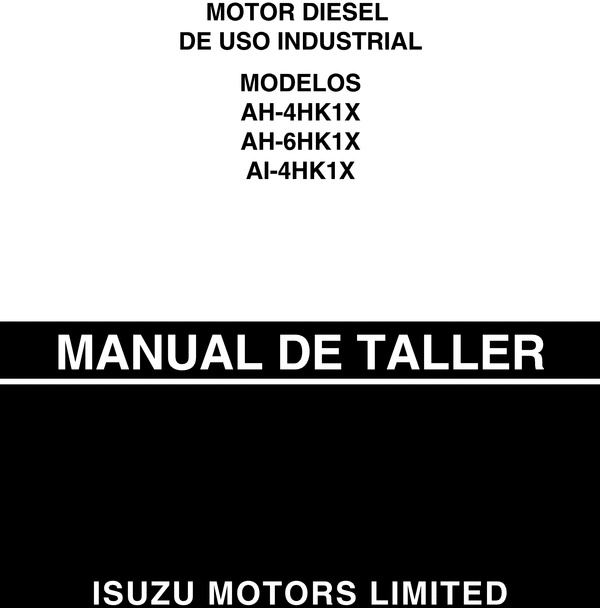 Product picture Manual Motor Isuzu